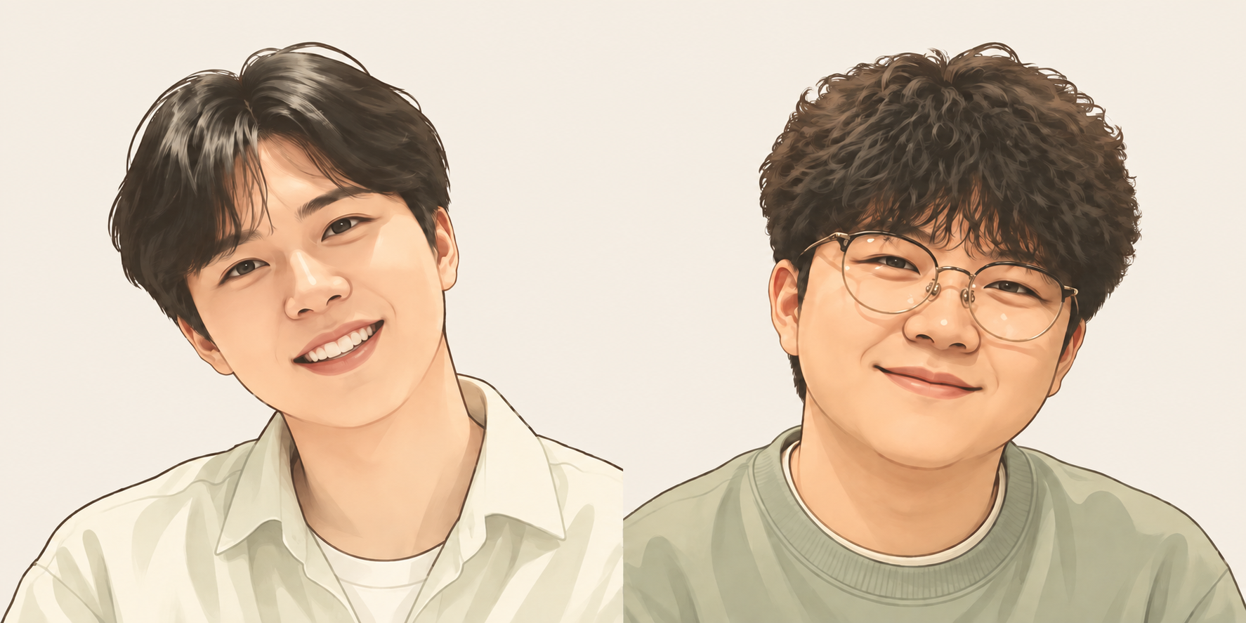 권지윤 프로필 일러스트